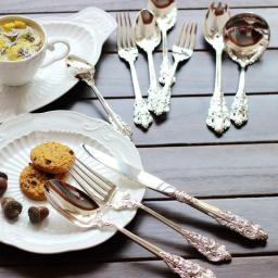 Elegante Faca De Bolo E Pá, Espátula De Prata, Cortador De Queijo, Talheres, Faca De Manteiga De Queijo, Ferramentas De Cozimento, Talheres, Festa De Casamento - Image 1