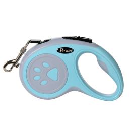 Trela De Cão De Nylon Durável Retrátil Automático, Cat Lead Estendendo, Filhote de Cachorro Andando e Correndo Tração Roleta, Cães Pequenos, 3m, 5m - Image 3