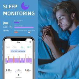 R11m anéis inteligentes saúde sono monitoramento de freqüência cardíaca à prova dwaterproof água 5atm titânio aço escudo monitor oxigênio no sangue esporte anel para correr - Image 2