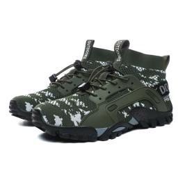 Sapatos de água descalços de cano alto, botas de montanha Trekking, tênis antiderrapantes, resistente ao desgaste ao ar livre - Image 5