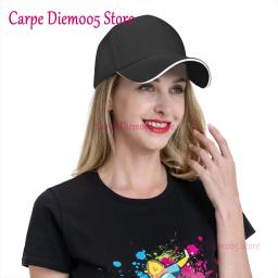 Chapéus de mãe de hóquei para homens e mulheres boné de beisebol com proteção solar boné de caminhoneiro preto - Image 6