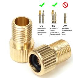 Adaptador de bomba de válvula de bicicleta, 8-2 peças, conversor de válvula de bicicleta presta para schrader, bico de conversão, adaptador de inflação, acessórios de bicicleta - Image 4