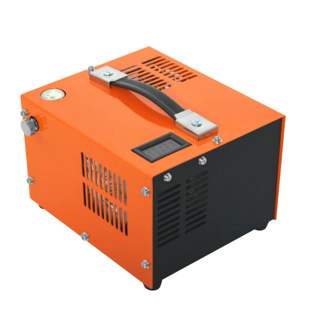 Compressor de Ar Portátil de Alta Pressão 4500 PSI para Paintball e Mergulho - Funciona em 12V, 110V e 220V