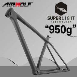 Airwolf-carbono moto quadro t1100, 29 polegadas rodas, mtb quadro, ultra leve, 148x12 freio a disco, venda especial - Image 1