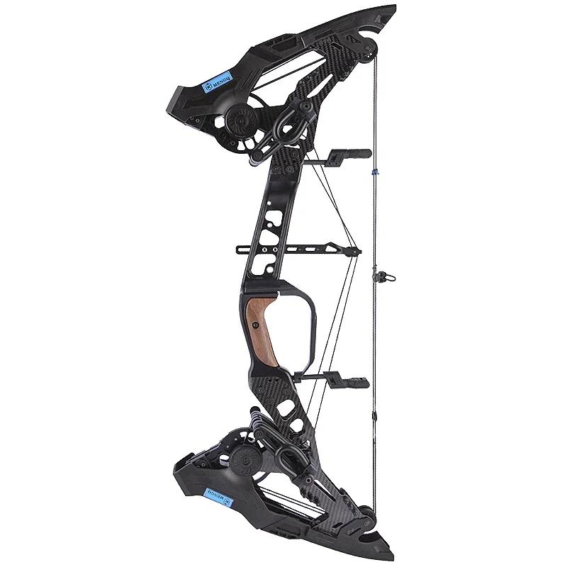 32 polegadas tiro com arco 21,5 a 80lbs, arco composto, precisão, bola de aço, mão direita, tiro ao ar livre, caça - Image 1