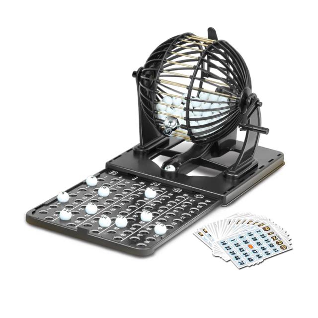 Máquina de Bingo Gaiola Bingo Jogo de Mesa Grande Festa Adulto Entretenimento Varrestos