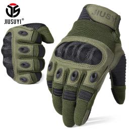 Tela de toque luvas táticas esporte ao ar livre paintball caça airsoft combate ciclismo anti-skid proteção de trabalho luva de dedo cheio - Image 1