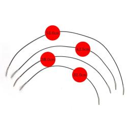 Agulhas de tricô circular crochê gancho conjunto de tricô de bambu caso intercambiável artesanato kits de costura agulha tecido diy ferramentas 13 pares - Image 6