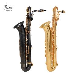SLADE-Eb saxofone barítono Set, E-Flat Sax profissional com caixa de pano, bocal, Sax Peças Acessórios, instrumento de sopro - Image 3