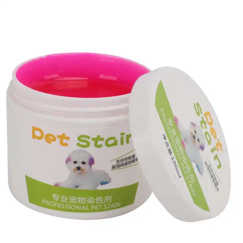 Creme de coloração do cabelo do animal de estimação do extrato da planta do creme da tintura do cabelo para cães de estimação - Image 1
