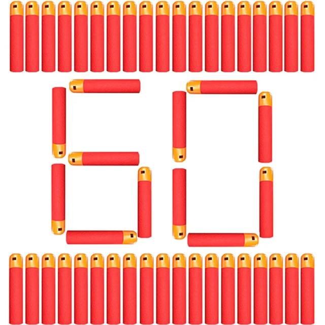 Kids Shooting Game Refill Dart Bullets Pack 9.5cm*1.9cm Compatible With Nerf N-Strike Mega Blaster Mastodon Twinshock Toys Guns