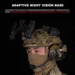Dual-Tube Binocular Modelo Night Vision Óculos, adereços manequim, Airsoft Capacete Acessórios, Caça Cosplay, AN, PVS31 - Image 1