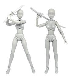 Ferramenta de argila de polímero figura de ação modelo manequim humano boneca corpo combinado escultura craf modelo protótipo exposição modelagem ferramenta - Image 1