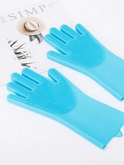 Luvas De Banho De Silicone para Animais De Estimação, Escova De Massagem, Suprimentos De Esfregar De Gato E Cão, Itens De Limpeza Daquan - Image 3