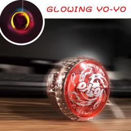 Hobby criativo magia yoyo led luz clássico brinquedos crianças jogos yo yo prática profissional malabarismo amador mostrar brinquedos crianças presente - Image 2