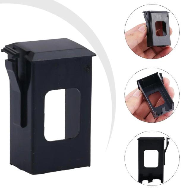 Caixa de Bateria 9V para Guitarra Acústica com Peças de Reposição e Acessórios - Dimensões 51,5mm x 28,5mm x 19mm