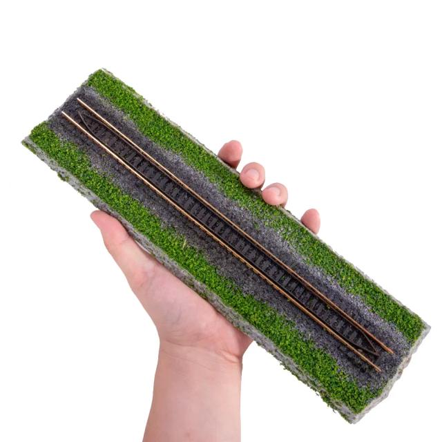 Acessórios de Modelo de Trem em Escala 1:87 - Brinquedos de Metal para Dioramas (1 peça)