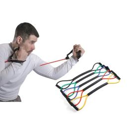 Faixas de resistência de boxe borracha treinamento de velocidade puxar cordas 15/20/25/30/35lb velocidade sanda muay thai ar greve elástico corda - Image 1