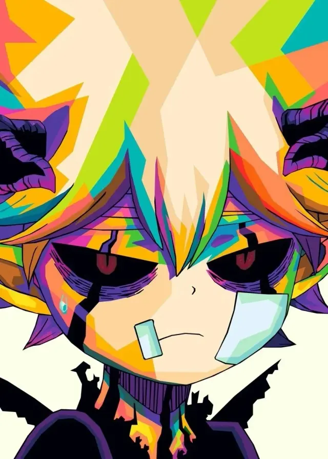Pintura a Óleo em Tela Inspirada em Anime: Decoração Criativa para Quarto e Escritório com Pintura por Números