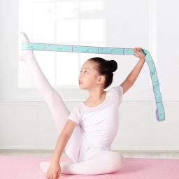 8 faixa segmentada de treinamento de dança, cinto de alongamento para balé, dança, ginástica, pilates, yoga, exercício, faixa de resistência elástica - Image 2