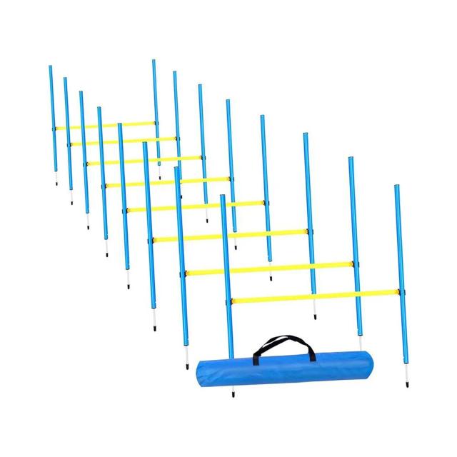 Treinamento de Agilidade Jump Bar para Cães: Curso Completo com Equipamentos para Superar Obstáculos e Melhorar o Desempenho em Corridas