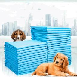 Almofadas descartáveis de fraldas para animais, cão e gato cocô sacos, fraldas absorventes fortes, pet fornecimentos, 10 pcs - Image 2