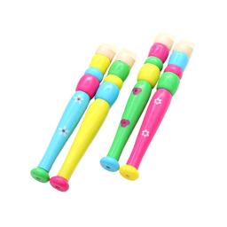 Flauta curta para crianças, instrumento de sopro, brinquedos musicais, gravador, instrumento de madeira, 6 furos, som - Image 4