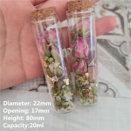 Mini Garrafas De Vidro Com Rolha De Cortiça, Mensagem Garrafas para Casamento, Decoração De Festa De Aniversário, Frascos DIY, Frascos Presentes, 24 Pcs, 50Pcs - Image 2