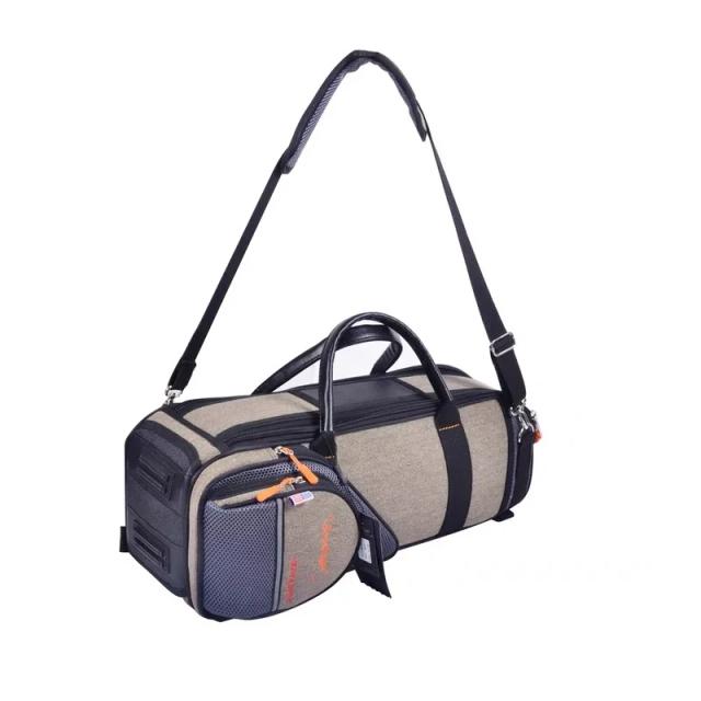 Bolsa Resistente e Impermeável para Trompete com Alças e Compartimentos de Acessórios