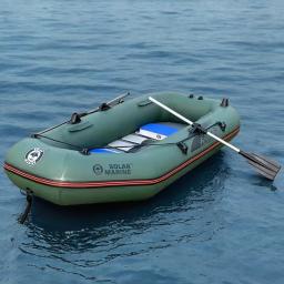 Solarmarine 2.3m pvc barco de pesca inflável bote canoa barcos de corrida e caiaque de esqui aquático para adultos esportes aquáticos ao ar livre - Image 3