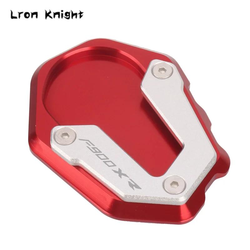 Para bmw f900r f900xr f900 r xr f 900r 900xr 2020 2021 2022 2023 motocicleta cnc kickstand suporte lateral extensão ampliador almofada - Image 1