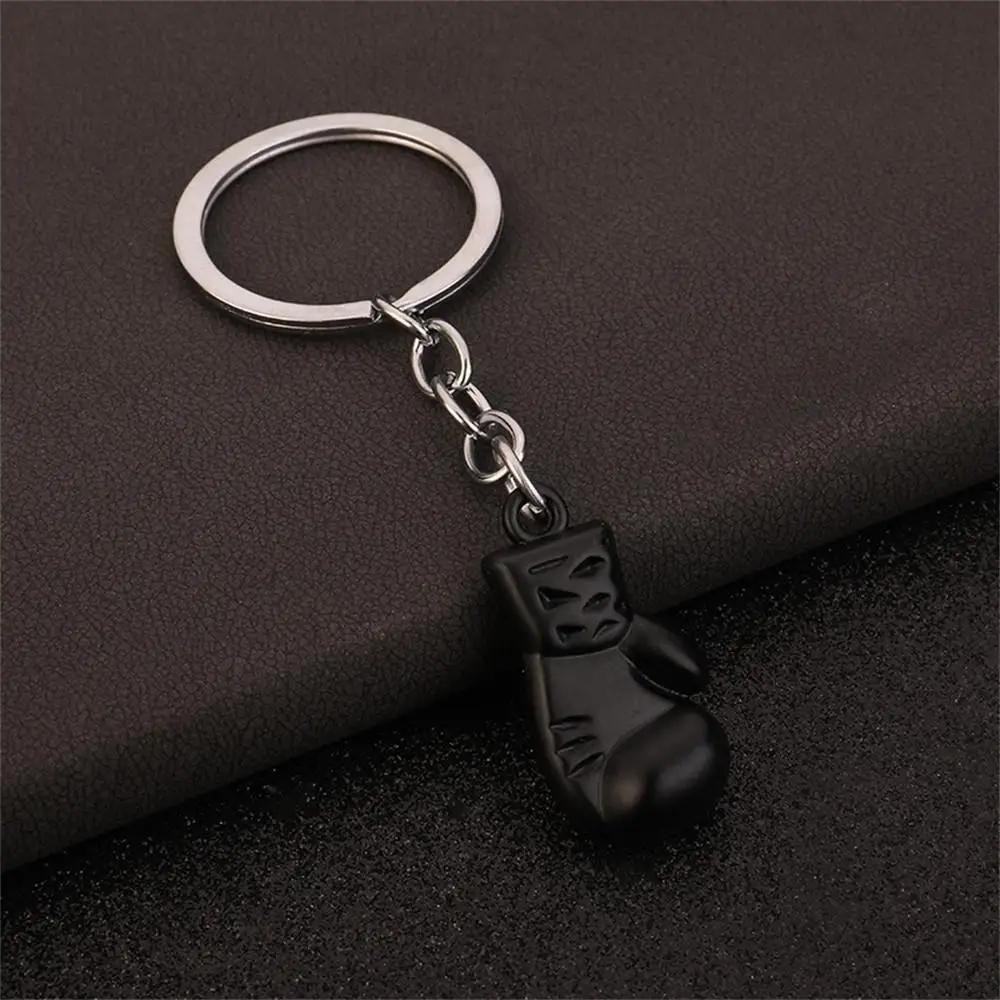 Mini luva de boxe Keychain, chaveiro do metal do esporte, amantes da aptidão, recordações do clube, presentes - Image 1