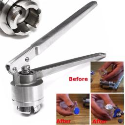 Máquina de selagem de garrafas pequenas manual, ferramenta de crimpagem, máquina tampando, aço inoxidável, equipamento de laboratório para laboratório, 13mm, 20mm, 1Pc - Image 1