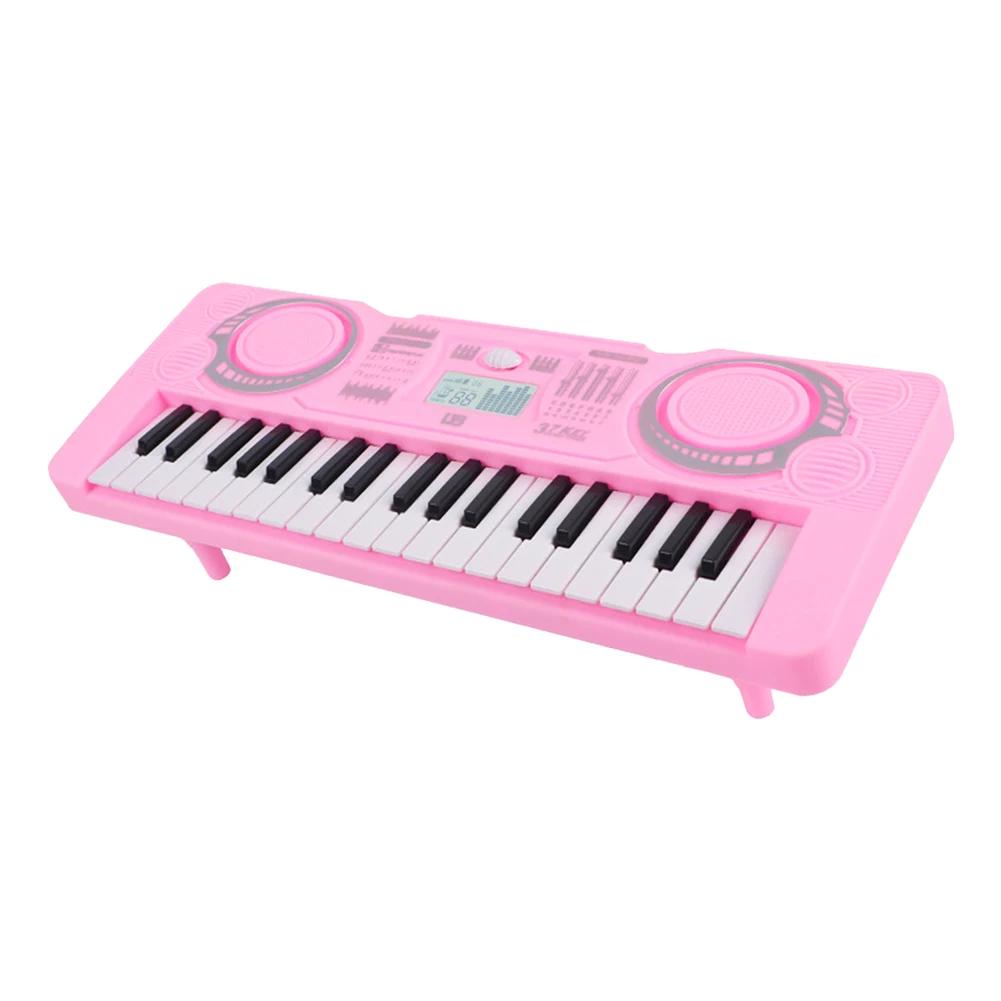 Teclado eletrônico para crianças, 61 teclas, teclado digital preto, piano elétrico, instrumento musical, presentes de aniversário para crianças - Image 1