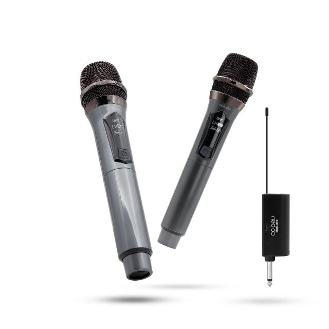 Microfone Sem Fio Profissional Bluetooth Karaoke - Alta Fidelidade Sonora