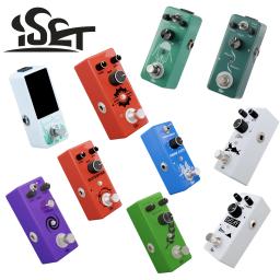 Iset-guitarra efeito Pedal, Noise tão Delay, distorção de coro, Overdrive, Flanger Fuzz Plexão, Dist Tuner, True Bypass - Image 1