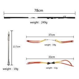 Ao ar livre Tiro Com Arco Vara De Pesca, Dispositivo De Pesca, Dardo De Peixe Simples, Equipamento De Gatilho, Longo Rod com Roda, Rápido - Image 2