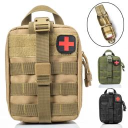 Kit de primeiros socorros de sobrevivência Container, impermeável Tactical cintura Pack, Viagem, Oxford, Escalada ao ar livre, Camping Equipment, Safe Bag - Image 1