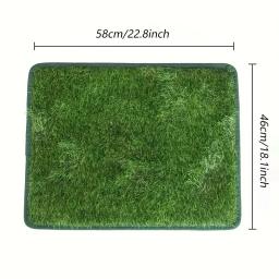 Lavável e reutilizável Pet Lawn Mat, Cão artificial urina Mat, Dog Litter Produtos, 1pc - Image 6