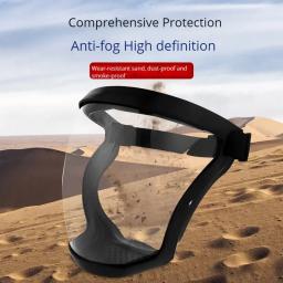 Anti-Fog Protection Face Mask, Dust and Splash Mask, Adequado para Sports Riding, Grinding, Weeding, Mowing Protection, Riding - Image 4