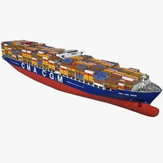 Modelos Exquisitos de Navios Recipientes Acabados - Ornamentos de Alta Qualidade e Presentes Personalizados para Colecionadores