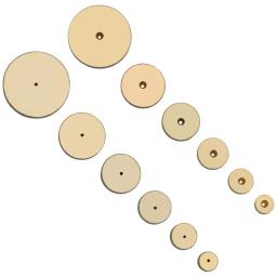 Ferramentas essenciais de artesanato de couro para projetos DIY 6 peças de marcação de linha redonda ferramentas artesanais opções de tamanho de material de latão - Image 2