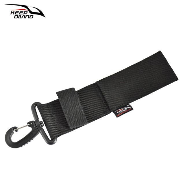 Capa Protetora para Mergulho Tesoura em Aço Inoxidável com Rotação 360° e Fivela de Liberação Rápida