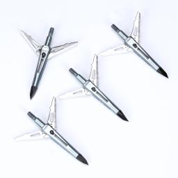 Broadhead Arrow Head for Archery Shaft, DIY com 2 Lâminas Expansíveis, Point Tips, 100 Grain, 3 Pcs, 6 Pcs, 12Pcs - Image 4