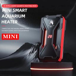 Aquecedor de aquário 25w/50w/75w/100w/150w/200w aquecedor submersível para tanque de peixes temperatura constante haste de aquecimento de quartzo aquário - Image 1