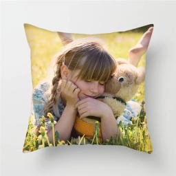 Capa de almofada personalizada foto personalizado lance travesseiro caso casa decorativa linho logotipo texto impressão fronha sofá almofada 45*45cm - Image 6
