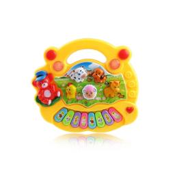 Brinquedo interativo de animais para crianças, piano de som, instrumentos musicais, teclado com sons de animais, presentes educativos para crianças - Image 4