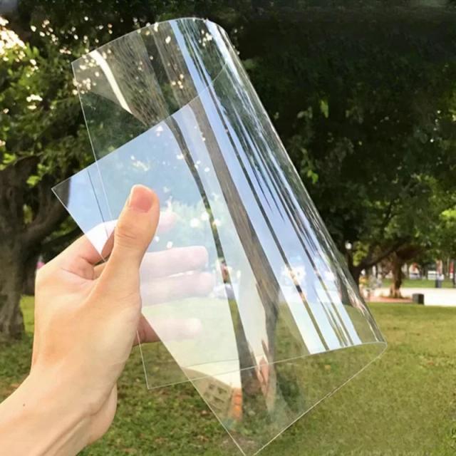 Filme Flexível de PVC Transparente em Folhas A3, B5 e A5 - Pacote com 20 Unidades