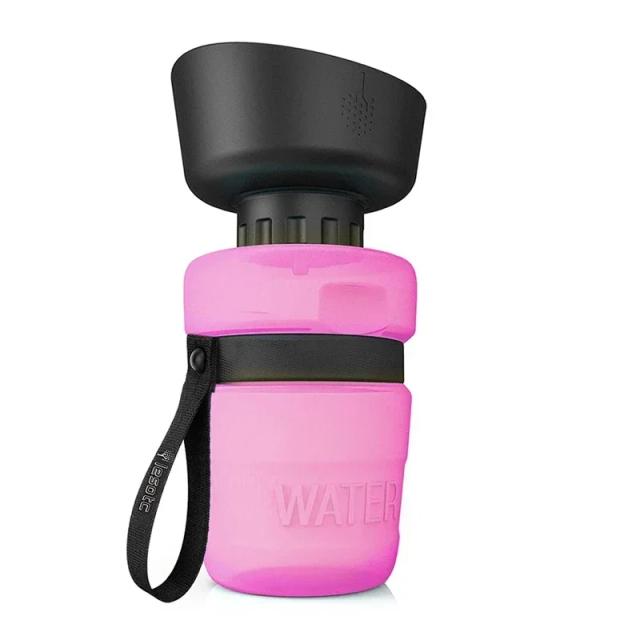 Garrafa D'Água Dobrável para Cães com Tigela Portátil - Ideal para Viagens e Atividades ao Ar Livre, Livre de BPA