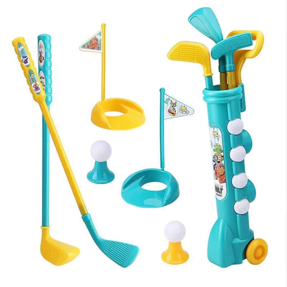 Conjunto de Golfe Infantil ABS - Interação Pai-Filho - Brinquedo Esportivo ao Ar Livre